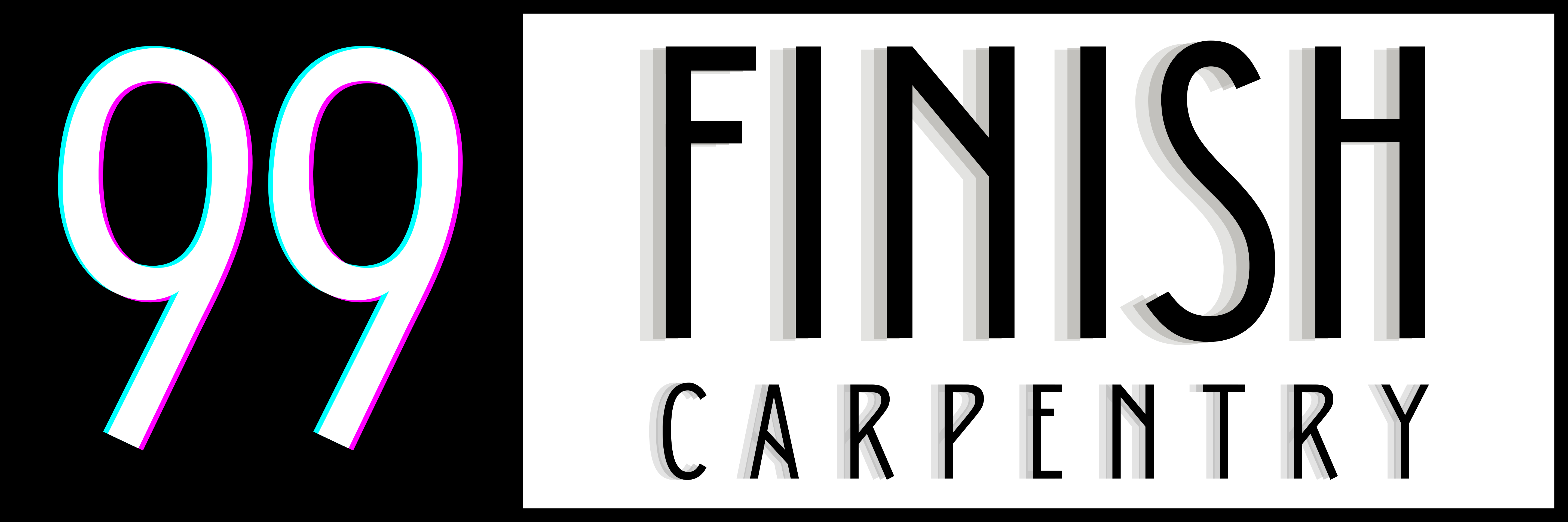 99 finish carpentry logo